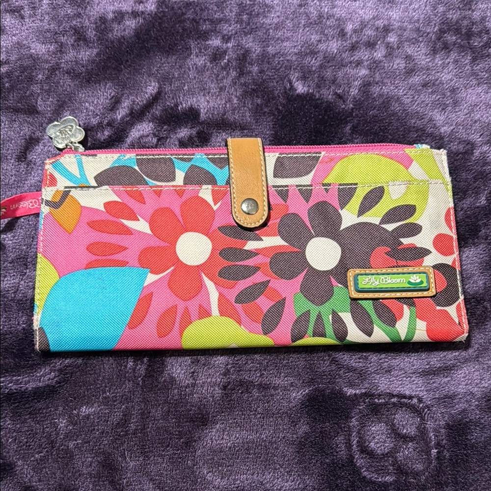 Colorful Floral Wallet
